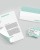 Visitenkarten und Briefbögen im Corporate Design der Marke Vibratape, gestaltet von Mehnert Corporate Design.