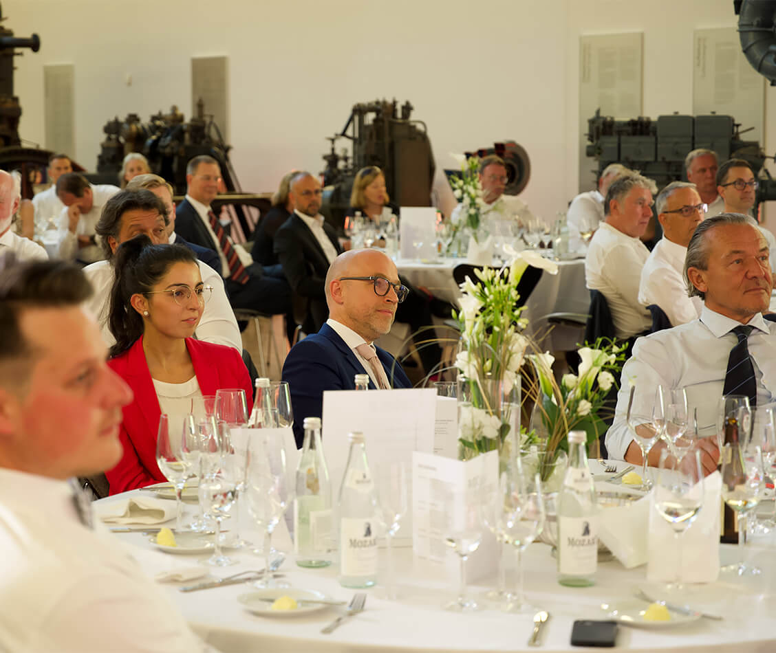 This picture shows the guests of the Rudolf Diesel Medal Award Ceremony.