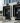 Numbering of factory gates with applied digits and large black cubes, in the design of the signage created by Mehnert Corporate Design for Wilo.